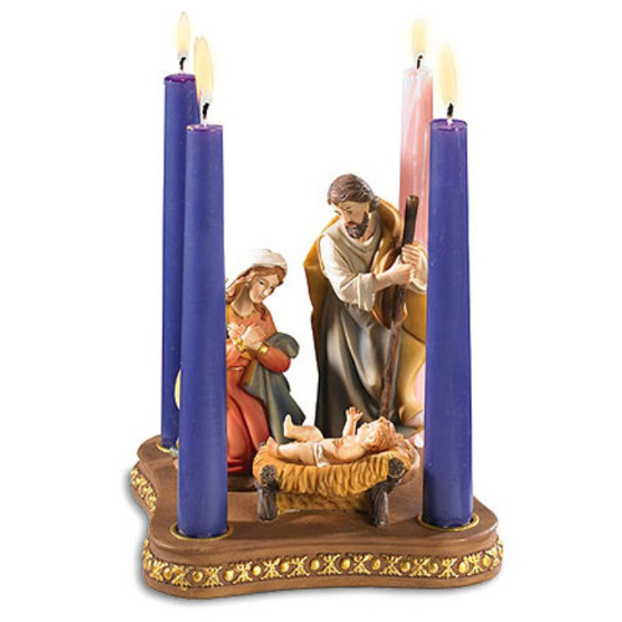 Nativity Advent Wreath