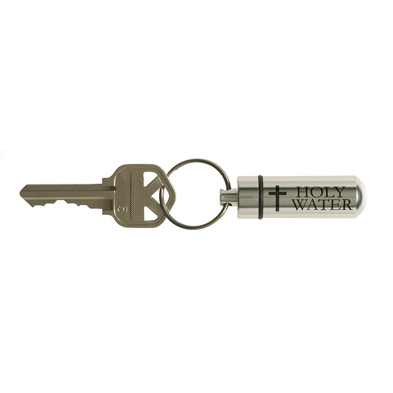 Holy Water Bottle Keychain Kit (Black) - Reilly's Church Supply & Gift  Boutique