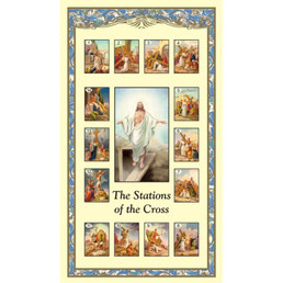 Stations of the Cross Holy Cards - 100/pk