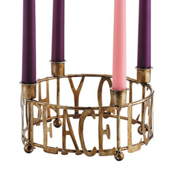 Hope, Peace, Joy, Love Advent Wreath