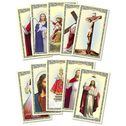 Men Saints Holy Card Assortment - 5 Sets of 20 (TS731)