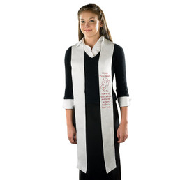 Holy Spirit Confirmation Stole - Available in Red or White