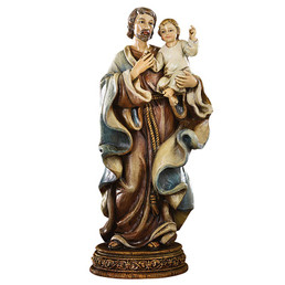 Saint Joseph with Christ Child - Catholic Statue