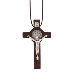 Saint Benedict Crucifix Pendants - 12/pk