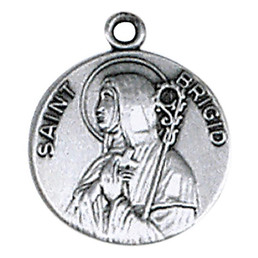 Saint Brigid Patron Saint Medal