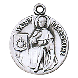 Saint Peregrine Patron Saint Medal