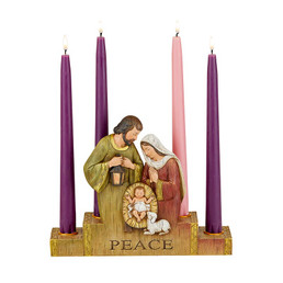 Wondrous Adoration Advent Candleholder