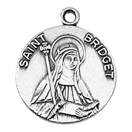 Saint Bridget Patron Saint Medal