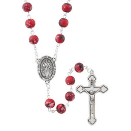 Massa Marble Divine Mercy Rosary