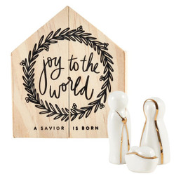 Joy to the World Mini Tryptic