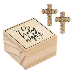 O Holy Night - Treasure Box Earrings