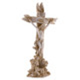 White Roses Standing Crucifix  White Roses Standing Crucifix