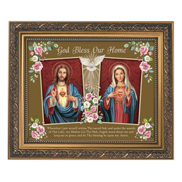 God Bless Our Home Framed Print