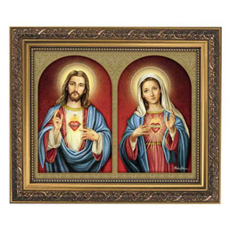 The Sacred Hearts Framed Print