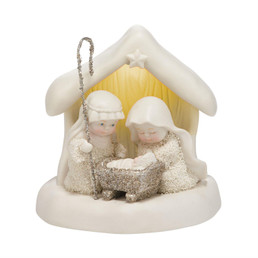 Snowbabies Beneath The Christmas Star