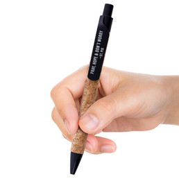 Pray Hope and Don't Worry Cork Pens