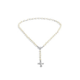 First Communion Rosary & Pouch for Girls