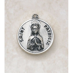 Saint Patricia Medal in Sterling Silver