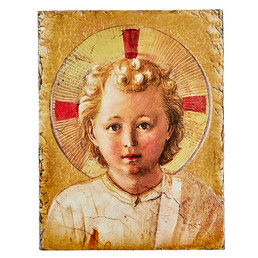 Jesus, The Christ Child - Tile Plaque