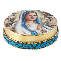 Blessed Mother Mary Rosary Case