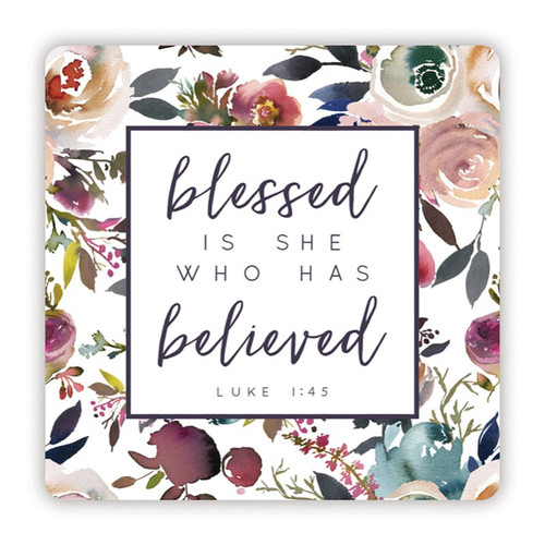 Blessed is She Who Has Believed Magnets - 36/pk