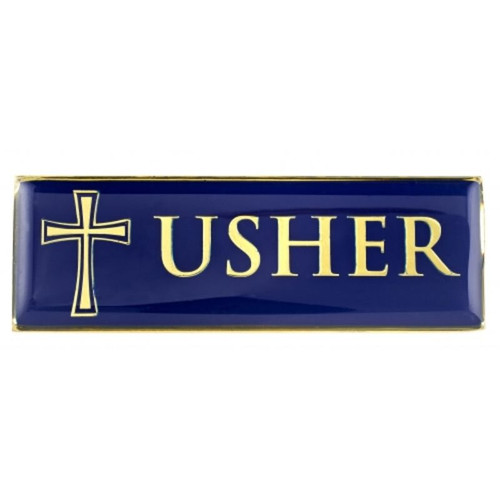 Usher Magnetic Badges -6/pk