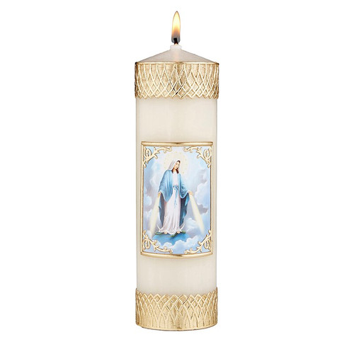 Our Lady of Grace Candle Catholic Devotional Candle