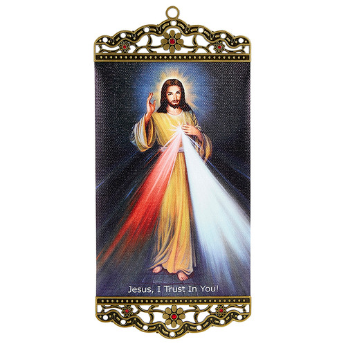 Divine Mercy Wall Hangings - 3/pk