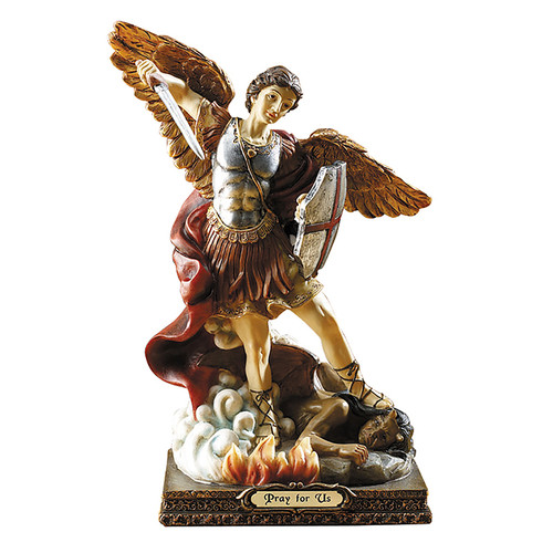Saint Michael the Warrior Statue - 8"