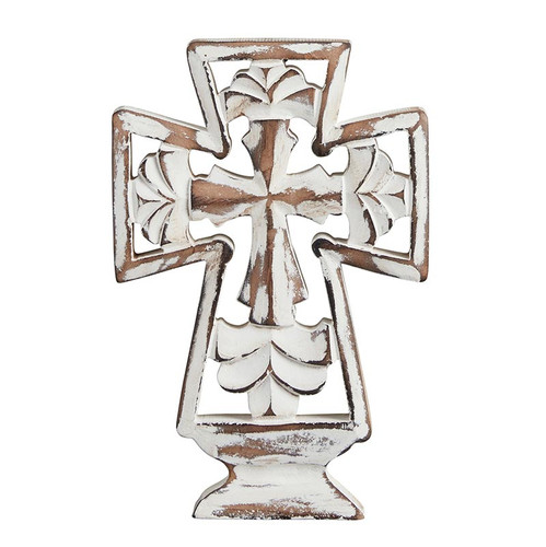 Cut Carved Ornate Wall Cross