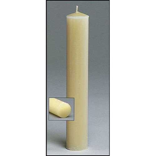 100% Beeswax Altar Candles - 1-1/2 x 5-5/8" - 18/bx