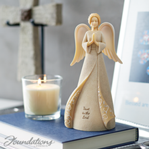 Trust In The Lord Angel Figurine