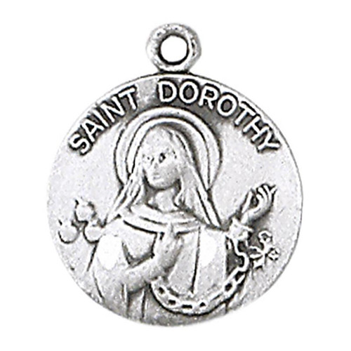 Saint Dorothy Patron Saint Medal