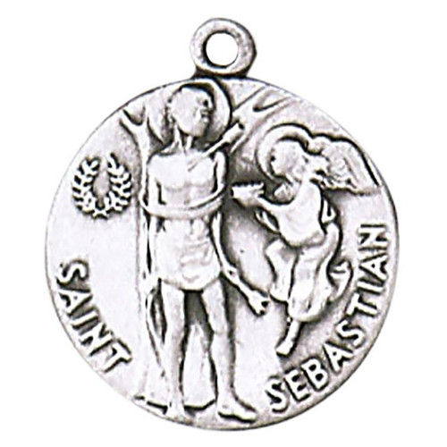 Saint Sebastian Patron Saint Medal