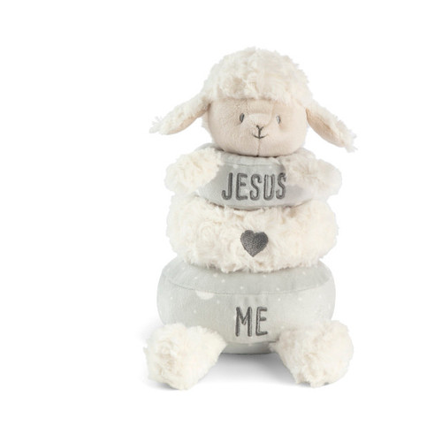 Stackable Plush Jesus Loves Me