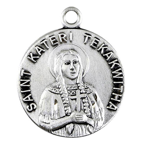 Saint Kateri Patron Saint Medal