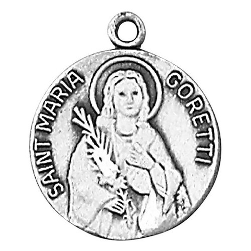 St Maria Goretti Patron Saint Medal