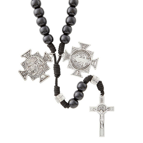 Spiritual Warrior Rosary - Black