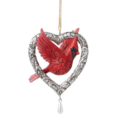 Jim Shore Caring Cardinal Ornament