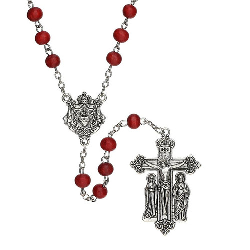 Jet Sacred Hearts Guilia Signorelli Rosary