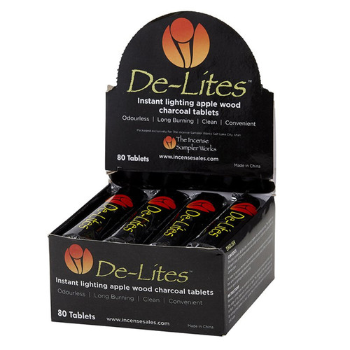 De-Lites Charcoal - 80 Tabs