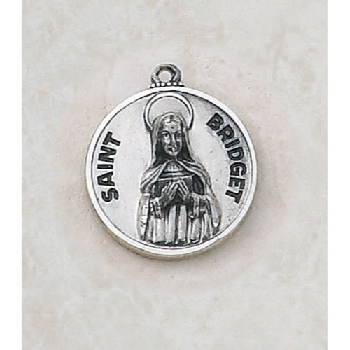 Saint Bridget Medal - in Sterling Silver