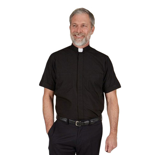 Summer Comfort - Short Sleeve RJ Toomey Brand Clergy Shirt - Available  in 7 Colors