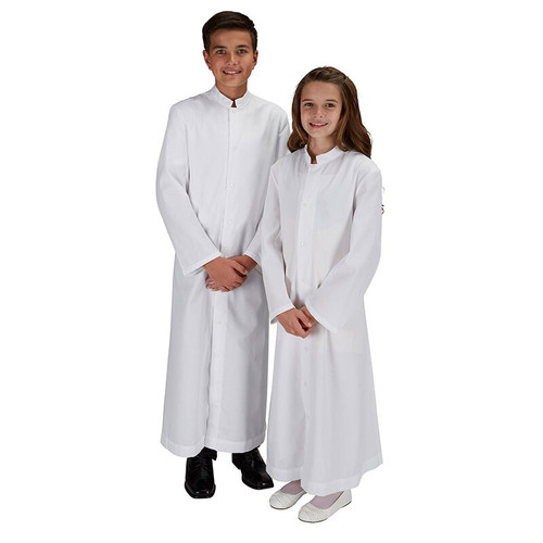 Altar Server Cassock - Available in Red, Black and White