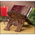 Hand Carved Wood Bible Stand