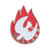 Dove in Flame Confirmation Lapel Pins - 25/pk