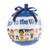 Joy to the World Decoupage Ornaments - 6/pk