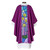 Advent Chasuble with Stained Glass Design