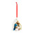 Holy Family Blown Glass Ornament