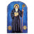 Saint Benedict Arched Tile Plaque